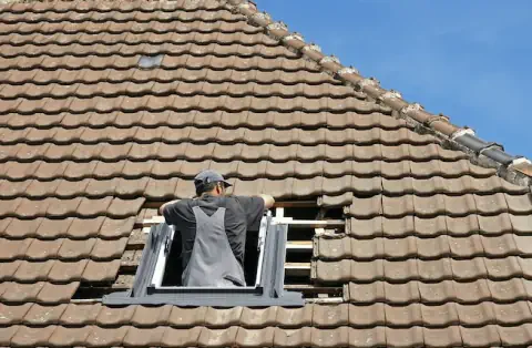 Pose de velux - Rouvroy
